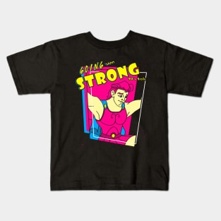 Strong 90's style! Kids T-Shirt